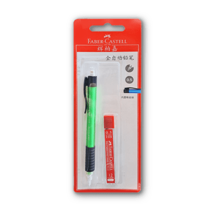 Faber-Castell 0.5mm pencil Mechanical pencil HB Fine tip pencil for drawing