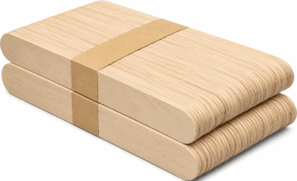 Natural Wood - Ice Cream Wooden Sticks