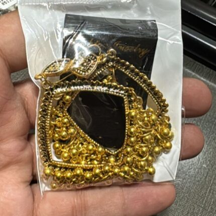 Golden Earring Bezel Base – Resin Jewelry Making Findings